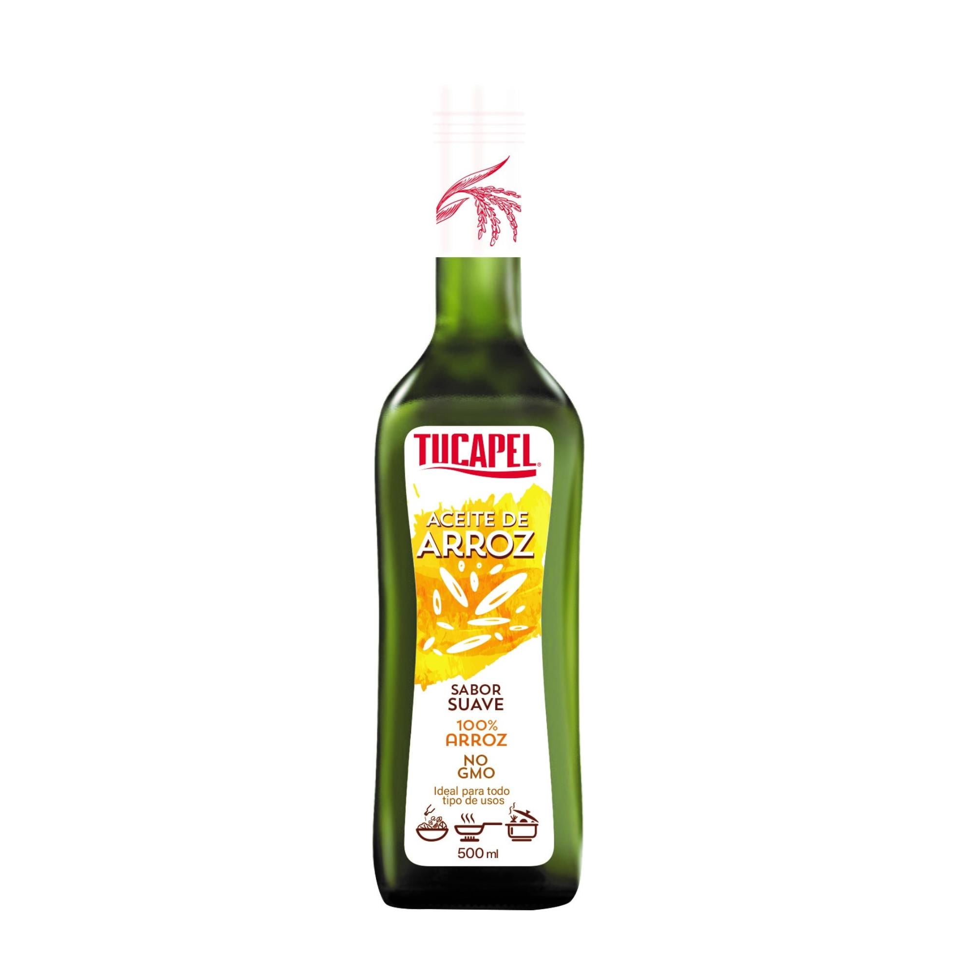 Aceite Arroz Botella 500 ml Tucapel