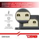 thumbnail image 2 of Bloque de Distribución a Tierra DS18 DB1020 1 x 0GA Entrada 2 x 0GA Salida, 2 of 7