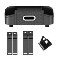 Magideal - Organizador Para Asiento Trasero De Coche, Caja De Almacenamiento Multifuncional, Caja De Almacenamiento Para Asiento Trasero, Decoración Interior De , Negro