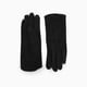 thumbnail image 2 of Guantes Mujer Gamuza Básicos Suaves Elegantes Abrigados Invierno negro Talla Única, 2 of 7