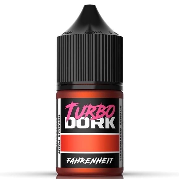 Pintura Acrílica Turbo Dork Fahrenheit Metálica 22 ml