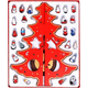 thumbnail image 3 of Árbol De Navidad Para Mesa De Madera Con Adornos, 3 of 3