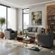 thumbnail image 2 of Juego de Living 3-1-1 AURA Gris, 2 of 8