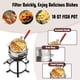 thumbnail image 4 of Kit de freidora a gas propano para exteriores Feasto de aluminio de 10 cuartos, 50,000 BTU, 4 of 8