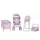 thumbnail image 1 of Coche Muñeca con Silla y Cuna Rosada, 1 of 4