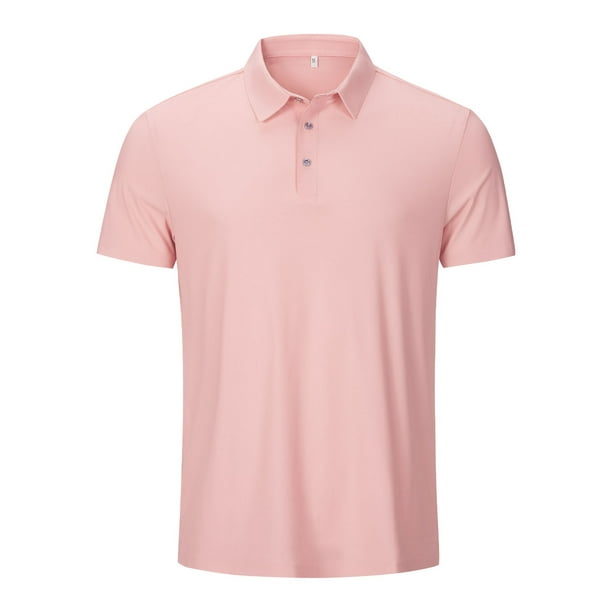 Polera Ultra Dry Fit Con Cuello Manga Corta Hombre