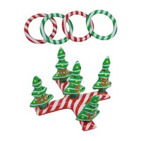 Bothyi - Juego De Lanzamiento De Anillos Inflables, Árbol De Navidad, Patio Trasero, Fiesta De Vacaciones, Juego De Juguete Sin Bomba