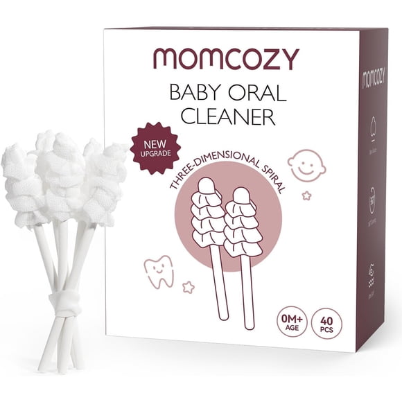 Limpiador de Lengua Bebé Momcozy 40 Unidades 3D