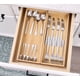 thumbnail image 5 of Organizador de utensilios de cocina Fabsome de bambú 38x15 cm, set de 2, 5 of 6