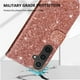 thumbnail image 4 of Funda para FOXDOCK Elegante funda Samsung Galaxy A36 Glitter con cremallera-Ideal para el uso diario, 4 of 5
