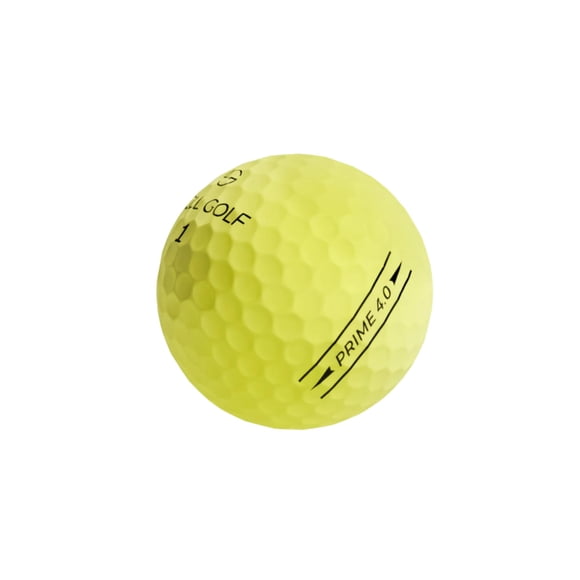 Pelota de golf Snell Golf PRIME 4.0 amarilla de 4 piezas para swing medio-alto