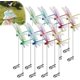 thumbnail image 1 of 8 clips libélula repelente insectos 3D artificial sombrero multicolor impermeable exterior, 1 of 7