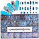 thumbnail image 1 of Crystal Rhinestone 3D Diamond Gem Nail Art Decor DIY Fabricación De Joyas Estilo 5, 1 of 5