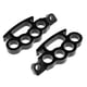 thumbnail image 1 of Reposapiés De Control De Estriberas De Nudillos Voladores Para Motocicleta Para Harley Black_2, 1 of 5