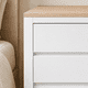 thumbnail image 3 of Cómoda "Puelo" 5 Cajones Mueble de Pino Clear con Distribución - Blanco - 100x40x90 cm, 3 of 3