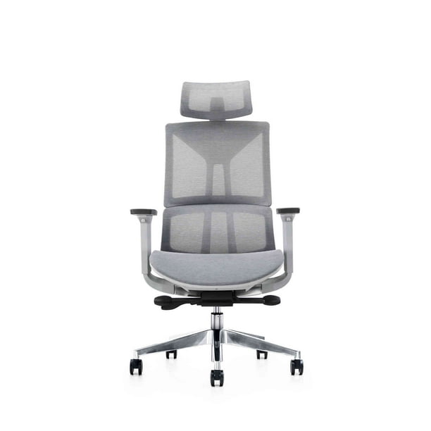 Silla Gerencial Premium de oficina Serena gris