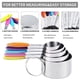 thumbnail image 4 of Set De Tazas Medidoras Y Cucharas Medidoras Magnéticas, 4 of 6