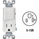 thumbnail image 3 of Enchufe Leviton Decora, 15 A, 125 V, color blanco, 3 of 3
