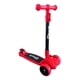 thumbnail image 2 of Scooter Plegable Ajustable Hook Ruedas Con Luz Para Niños rojo, 2 of 9