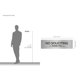 thumbnail image 5 of Letras Kubik 21x6 cm No Solicitar Acero Inoxidable 304, 5 of 6