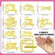thumbnail image 2 of Espejo acrílico con diseño de feliz cumpleaños RASSLISA para decoración de tartas, 40 unidades, 2 of 7