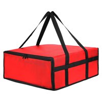 Bothyi - Bolsa De Transporte Para Pizza Con Aislamiento, Versátil Y Ligera, Caja Térmica Para Pizza De 50 Cm X 50 Cm X 15 Cm