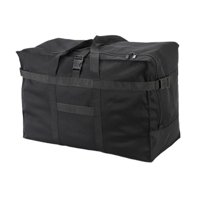 Magideal - Bolsa De Viaje Con Cremallera, Bolsa De Lona, Bolsa De Almacenamiento, Bolsa De Mano, Bolsa De Viaje Para Playa, Tienda De Campaña, Vacaciones, Fin De Negro