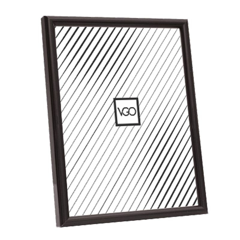 Vgo - Marco Plastico Color Negro 13X18 Cm