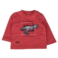 Polera Bebé Niño Rojo Pillin