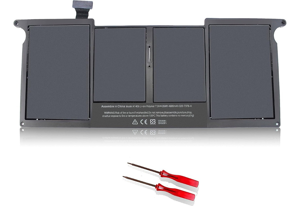 Genérico - Bateria A1406 Para Macbook Air 11 A1370 A1465 Nueva