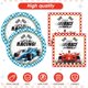 thumbnail image 4 of Decoraciones para fiesta de autos de carreras Mainivo para 20 invitados, 4 of 7