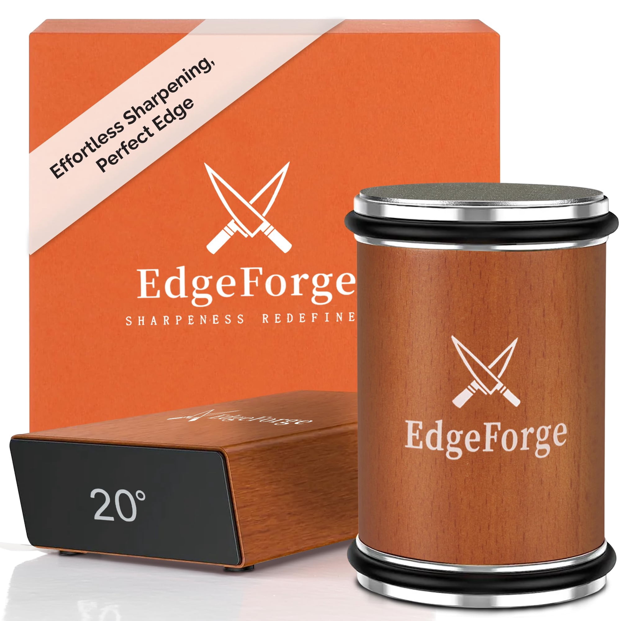 Afilador De Cuchillos Edgeforge Rolling Con Discos De Diamante Y Cerámica