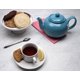 thumbnail image 4 of Tetera RSVP International Stoneware de 1,25 L, color azul claro, 4 of 6