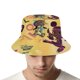 thumbnail image 4 of Kiya y los Héroes Kimoja Sombrero bucket para adultos, gorra de protección solar, sombrero de pescador plegable para viajes al aire libre, pesca y actividades de verano, 4 of 6