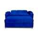 thumbnail image 5 of SOFA CAMA FUNCIONAL 2 PZ DECO FELPA azul, 5 of 7