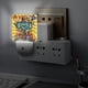 thumbnail image 5 of La Hora de Aventura de Banana Splits Luz nocturna LED con sensor de anochecer a amanecer para dormitorio, baño, pasillo, escaleras - Lámpara LED nocturna de enchufe, 0.5W - 1 pieza, 5 of 6