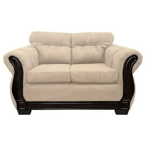 América Decora - Sofá Con Resorte Estructural 2 Personas Taurus Chenille Beige