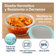 thumbnail image 3 of Set 6 contenedores herméticos vidrio redondo 370 ml, 3 of 3