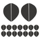 thumbnail image 4 of 16 Pares De Placas De Talón Almohadillas Antideslizantes Para Zapatos Suela De Zapato Para Zapatillas De Deporte Zapatos De Cuero Negro, 4 of 5