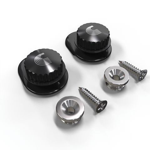 Strap Lock Nickel Pw-Sls-02 Daddario