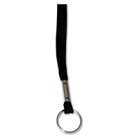 Anillo Lanyards Advantus 75423 Deluxe, 91 Cm De Largo, Color Negro, 24 Unidades