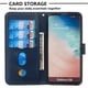 thumbnail image 5 of Funda con Cremallera para Samsung Galaxy S10, Carcasa Cartera de Cuero PU con Soporte y Tarjetero, 5 of 5