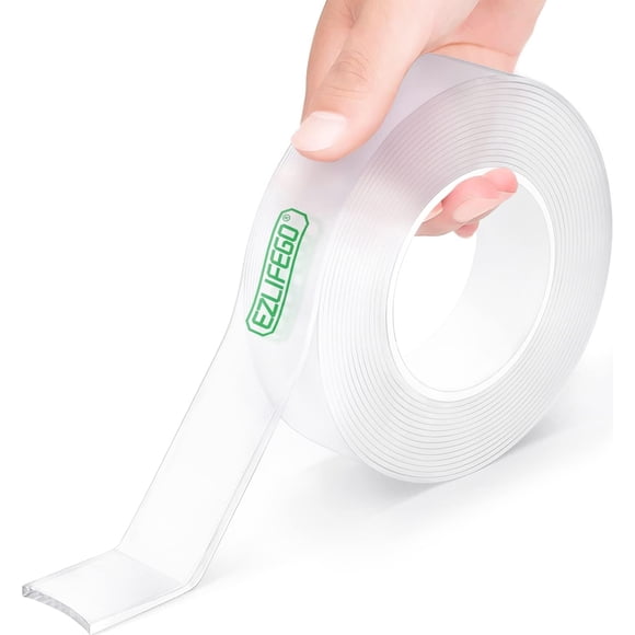 Cinta adhesiva de doble cara EZLifeGo Heavy Duty Nano-Tech (3 m)