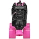 thumbnail image 2 of Patines de Ruedas Roller Derby Str Seven para Mujer Negro/Rosa Talla 10, 2 of 2