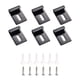 thumbnail image 1 of 6 Piezas De Clips De Metal Para Espejo, Accesorios Para Colgar Espejos Para Baño, Barbería, 1 of 2