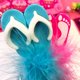 thumbnail image 2 of Set de 10 bolígrafos Tinc Feather Pen Pink con vaso de PVC, 2 of 2