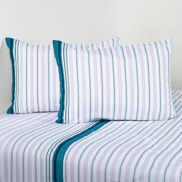 Juego de Sábanas 2 Plaza 144 Hilos Polycotton
