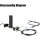 thumbnail image 3 of Cable acelerador YOXUFA YOBT 22 mm con switch para motor 49-100 cc, 3 of 3