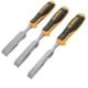 thumbnail image 2 of Set 3 Formones Para Madera 18, 25 Y 32mm Dewalt Dwht16148 amarillo, 2 of 2