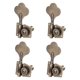 thumbnail image 1 of Clavijas De Afinación De Bajo Eléctrico Abiertas De 4 Piezas Para Guitarra Eléctrica De Ukelele 4R Bronce, 1 of 5